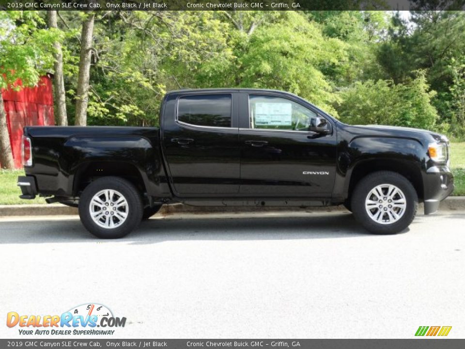 Onyx Black 2019 GMC Canyon SLE Crew Cab Photo #2
