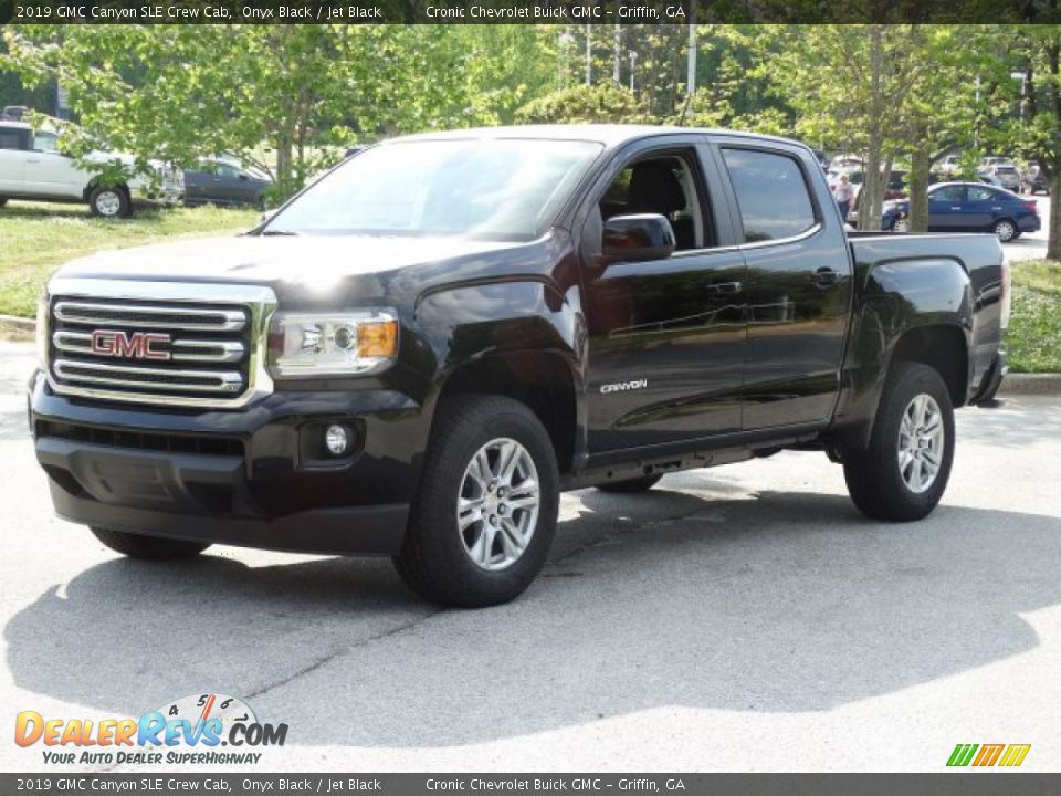 2019 GMC Canyon SLE Crew Cab Onyx Black / Jet Black Photo #5