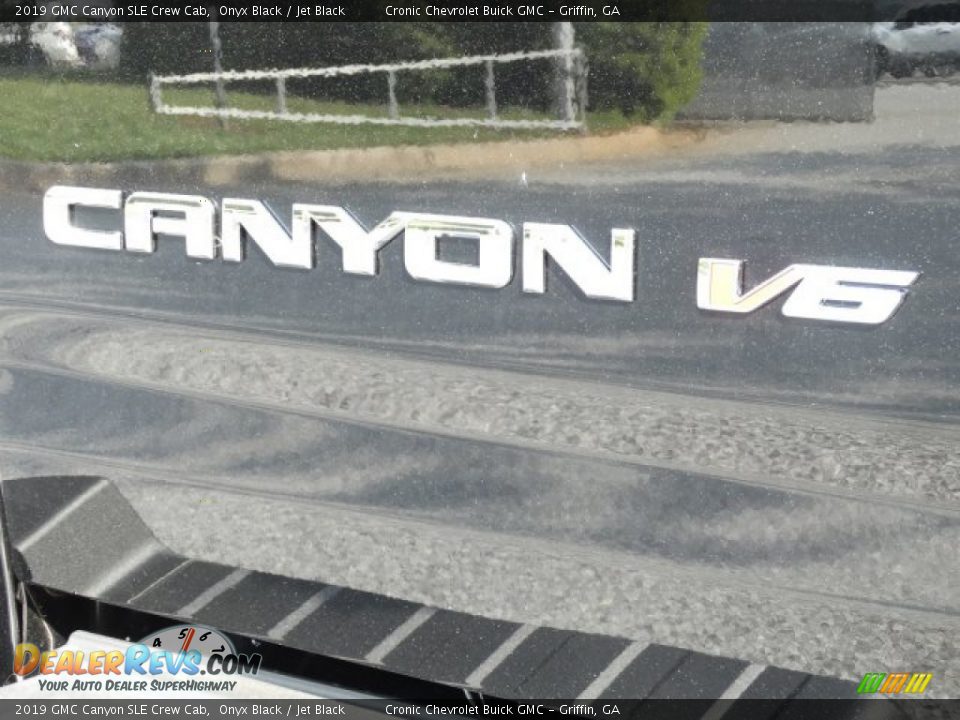 2019 GMC Canyon SLE Crew Cab Onyx Black / Jet Black Photo #8