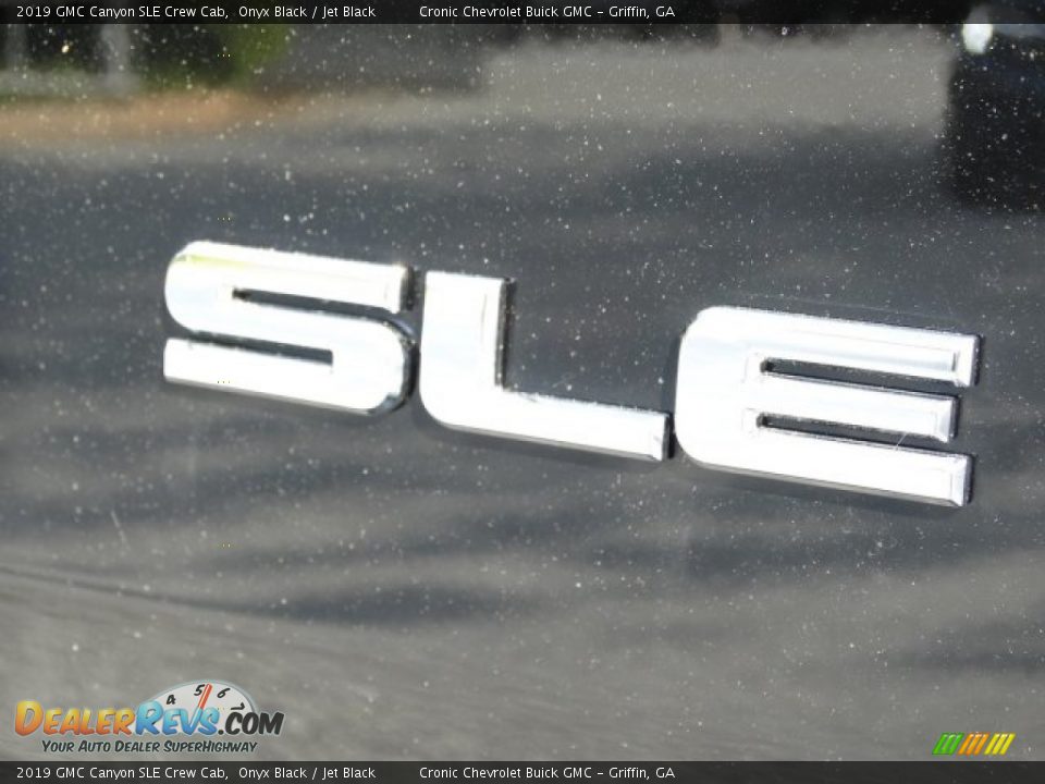 2019 GMC Canyon SLE Crew Cab Onyx Black / Jet Black Photo #9