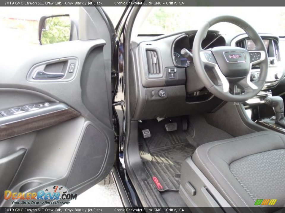 2019 GMC Canyon SLE Crew Cab Onyx Black / Jet Black Photo #10