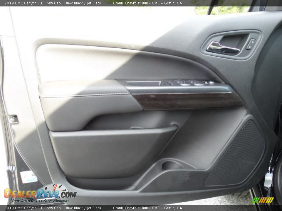 2019 GMC Canyon SLE Crew Cab Onyx Black / Jet Black Photo #11