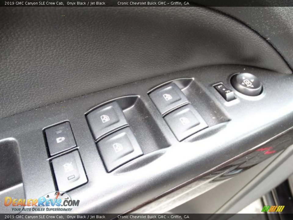 2019 GMC Canyon SLE Crew Cab Onyx Black / Jet Black Photo #12
