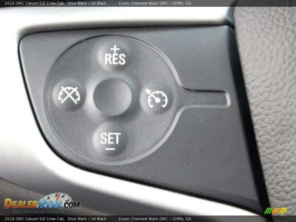 2019 GMC Canyon SLE Crew Cab Onyx Black / Jet Black Photo #15