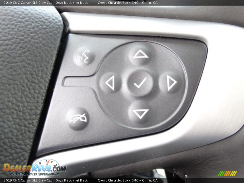 2019 GMC Canyon SLE Crew Cab Onyx Black / Jet Black Photo #17