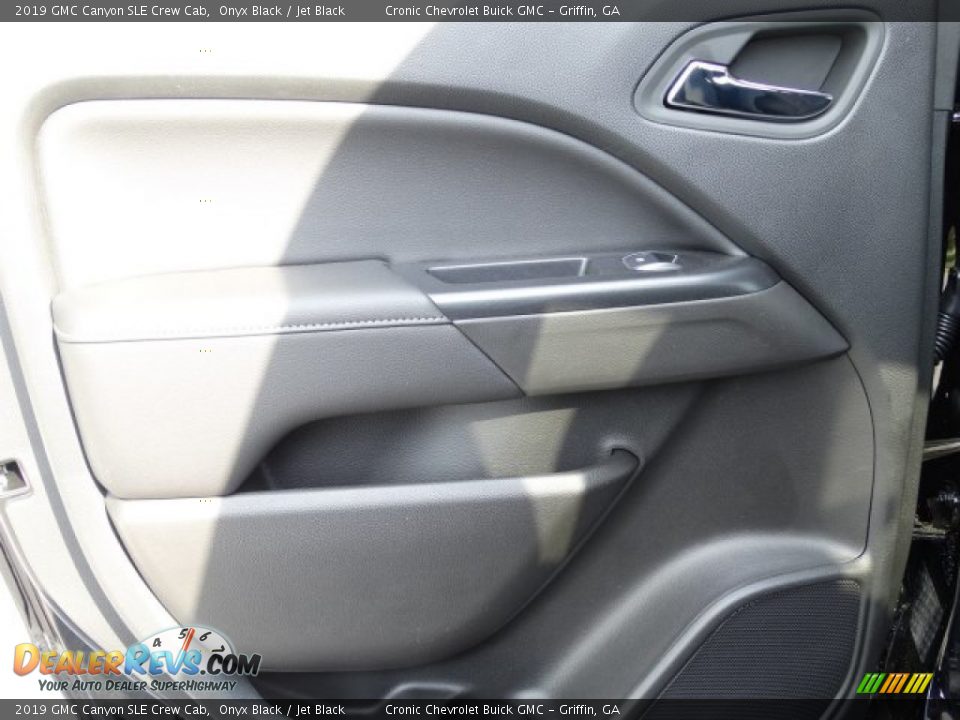 2019 GMC Canyon SLE Crew Cab Onyx Black / Jet Black Photo #21