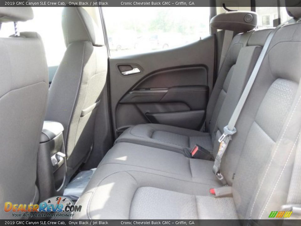 2019 GMC Canyon SLE Crew Cab Onyx Black / Jet Black Photo #23