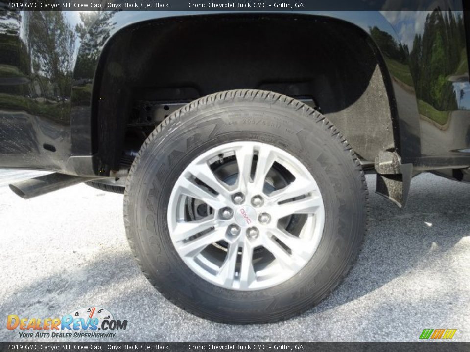 2019 GMC Canyon SLE Crew Cab Onyx Black / Jet Black Photo #26