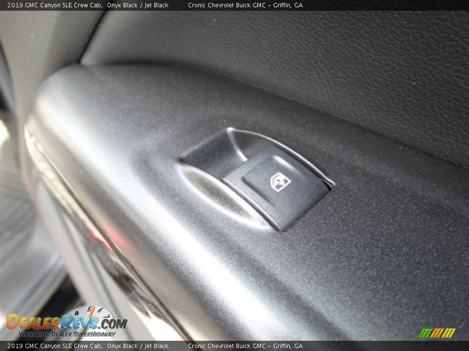 2019 GMC Canyon SLE Crew Cab Onyx Black / Jet Black Photo #28