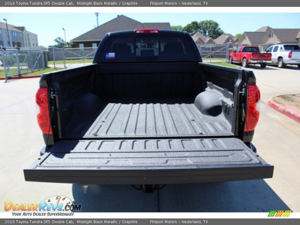 2019 Toyota Tundra SR5 Double Cab Midnight Black Metallic / Graphite Photo #19