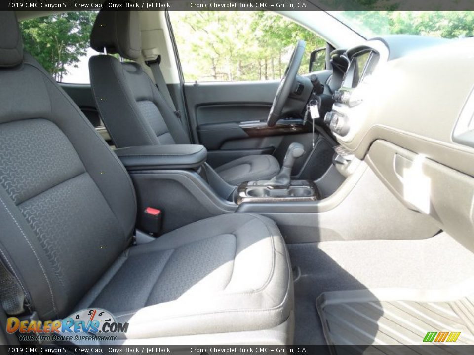 2019 GMC Canyon SLE Crew Cab Onyx Black / Jet Black Photo #29