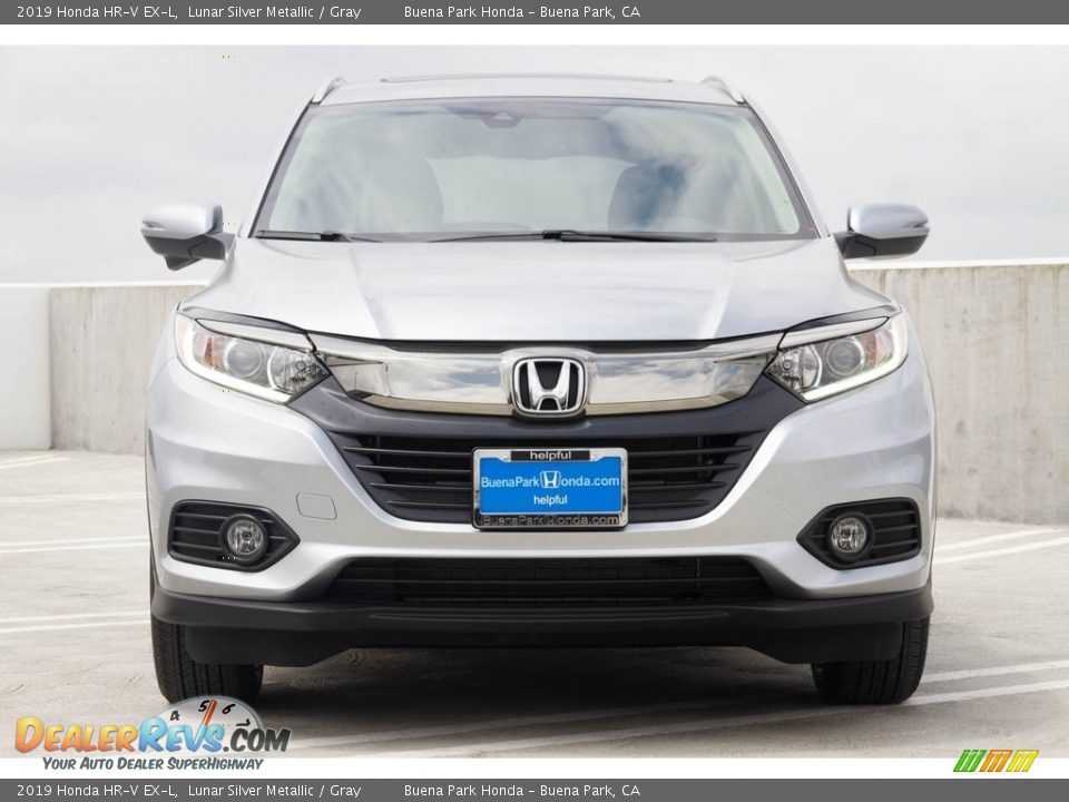 2019 Honda HR-V EX-L Lunar Silver Metallic / Gray Photo #3