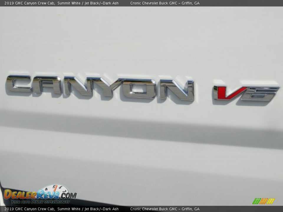 2019 GMC Canyon Crew Cab Summit White / Jet Black/­Dark Ash Photo #8