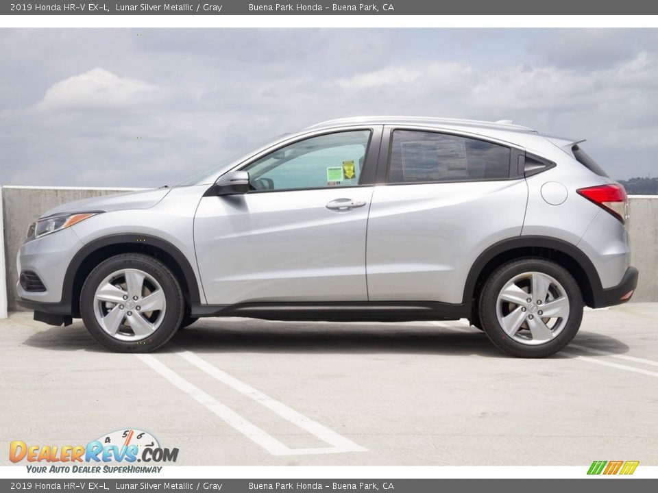 Lunar Silver Metallic 2019 Honda HR-V EX-L Photo #6