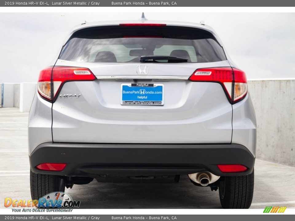 2019 Honda HR-V EX-L Lunar Silver Metallic / Gray Photo #7