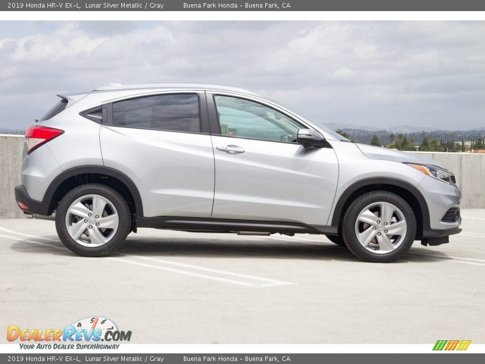 Lunar Silver Metallic 2019 Honda HR-V EX-L Photo #10