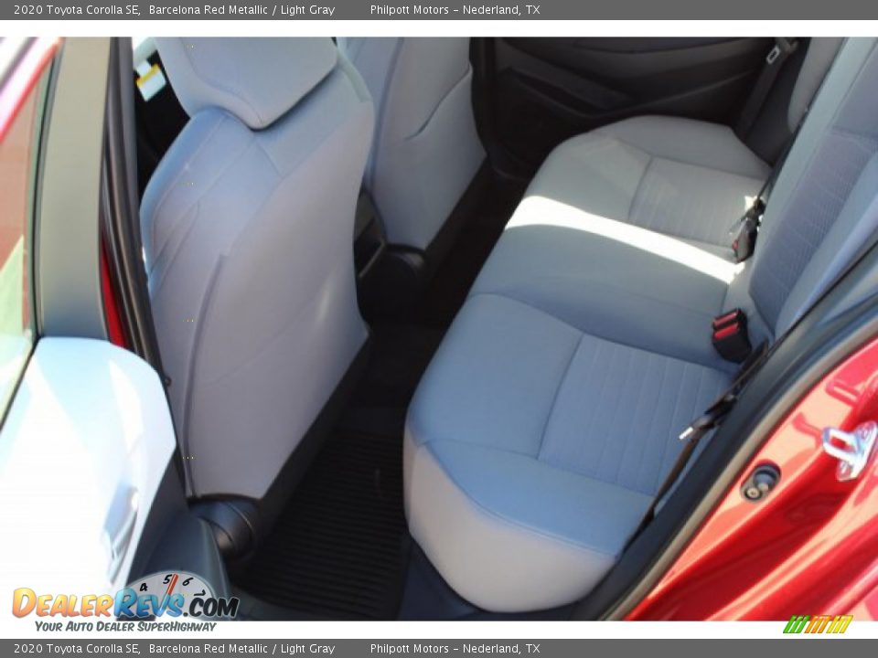 2020 Toyota Corolla SE Barcelona Red Metallic / Light Gray Photo #17