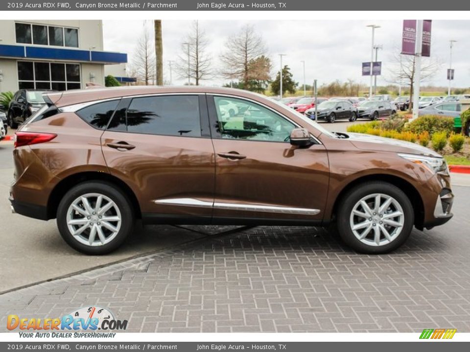 2019 Acura RDX FWD Canyon Bronze Metallic / Parchment Photo #8