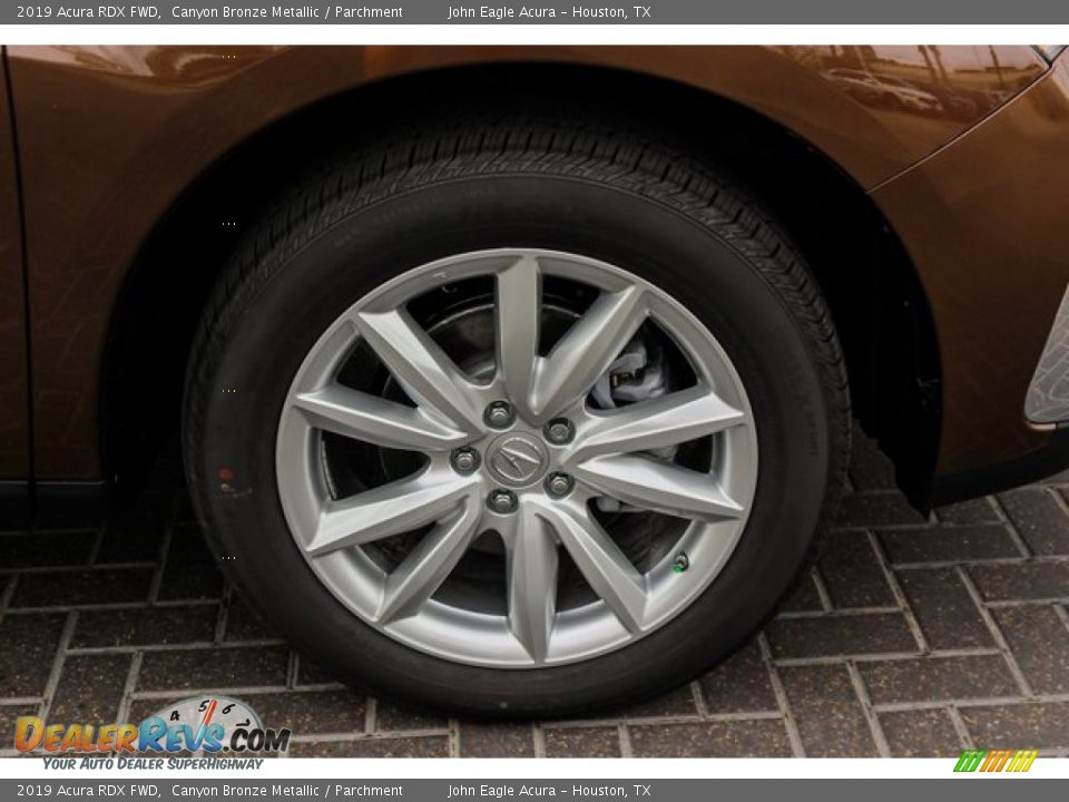 2019 Acura RDX FWD Canyon Bronze Metallic / Parchment Photo #11