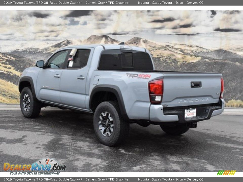 2019 Toyota Tacoma TRD Off-Road Double Cab 4x4 Cement Gray / TRD Graphite Photo #3