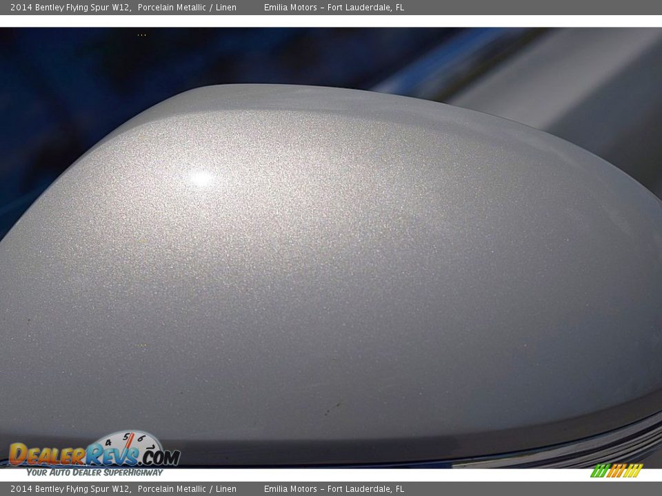 2014 Bentley Flying Spur W12 Porcelain Metallic / Linen Photo #61