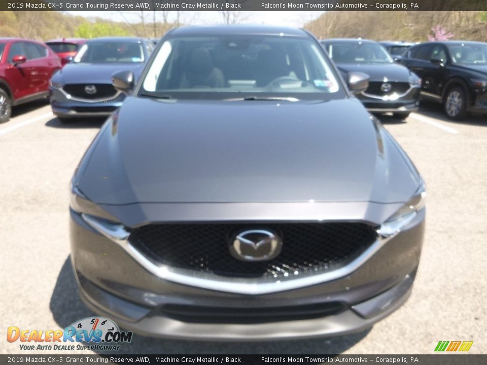 2019 Mazda CX-5 Grand Touring Reserve AWD Machine Gray Metallic / Black Photo #4