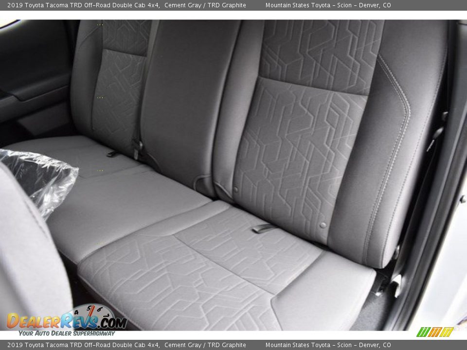 2019 Toyota Tacoma TRD Off-Road Double Cab 4x4 Cement Gray / TRD Graphite Photo #9