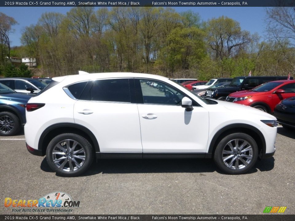 2019 Mazda CX-5 Grand Touring AWD Snowflake White Pearl Mica / Black Photo #1
