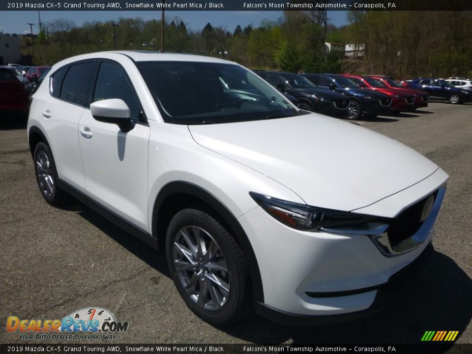 2019 Mazda CX-5 Grand Touring AWD Snowflake White Pearl Mica / Black Photo #3