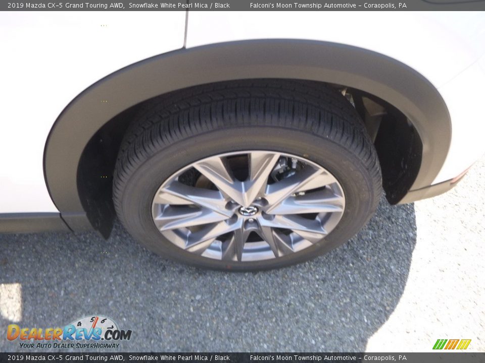 2019 Mazda CX-5 Grand Touring AWD Snowflake White Pearl Mica / Black Photo #7