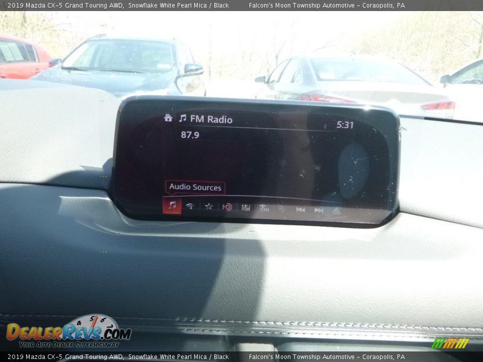 2019 Mazda CX-5 Grand Touring AWD Snowflake White Pearl Mica / Black Photo #14