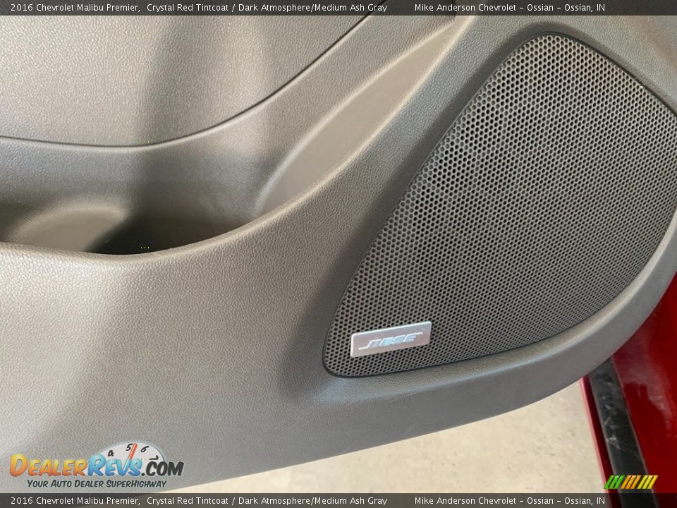 2016 Chevrolet Malibu Premier Crystal Red Tintcoat / Dark Atmosphere/Medium Ash Gray Photo #16