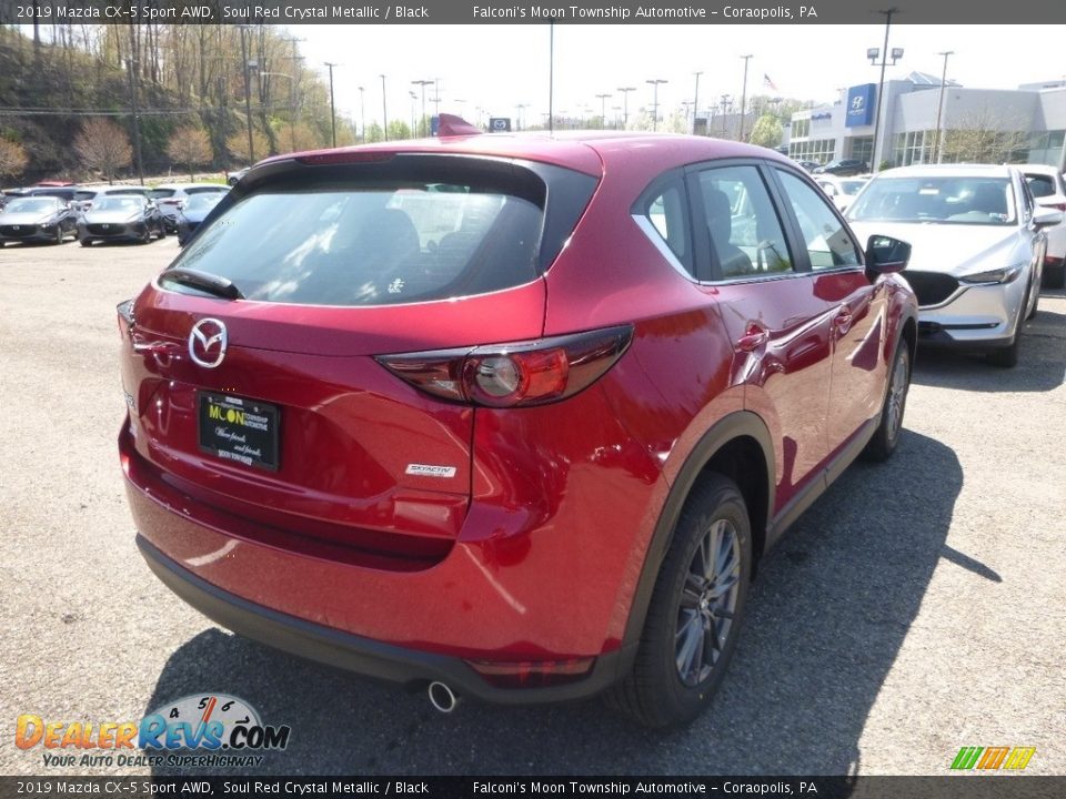 2019 Mazda CX-5 Sport AWD Soul Red Crystal Metallic / Black Photo #2