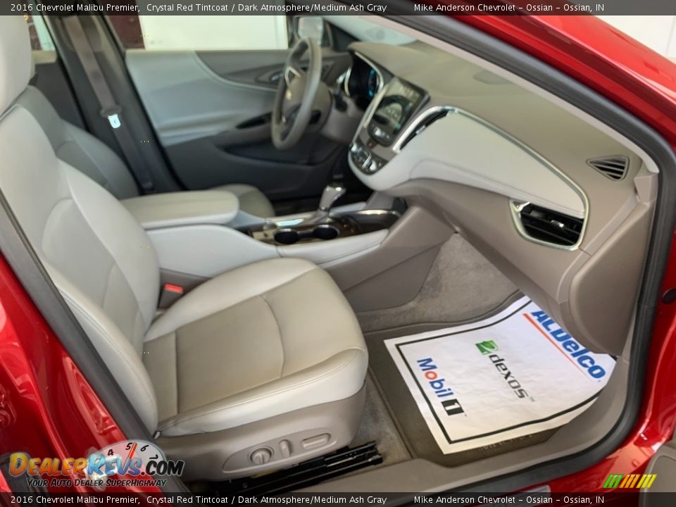 2016 Chevrolet Malibu Premier Crystal Red Tintcoat / Dark Atmosphere/Medium Ash Gray Photo #19