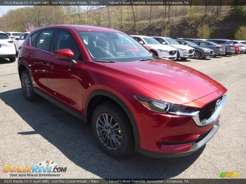 2019 Mazda CX-5 Sport AWD Soul Red Crystal Metallic / Black Photo #3