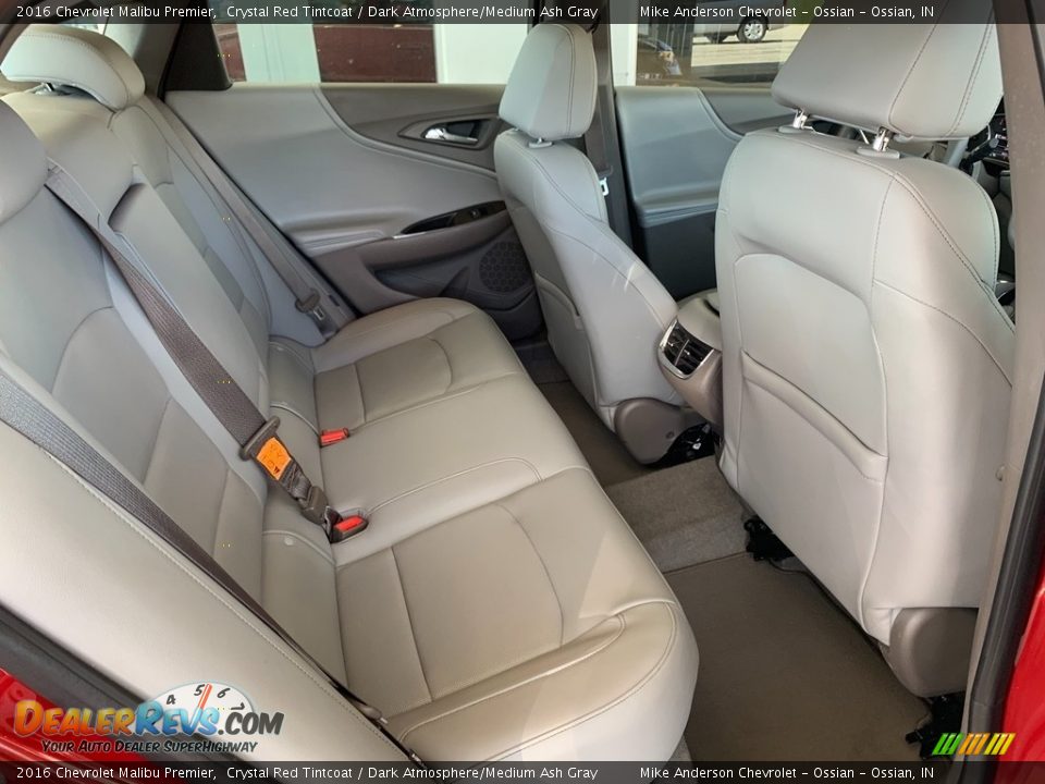 2016 Chevrolet Malibu Premier Crystal Red Tintcoat / Dark Atmosphere/Medium Ash Gray Photo #20