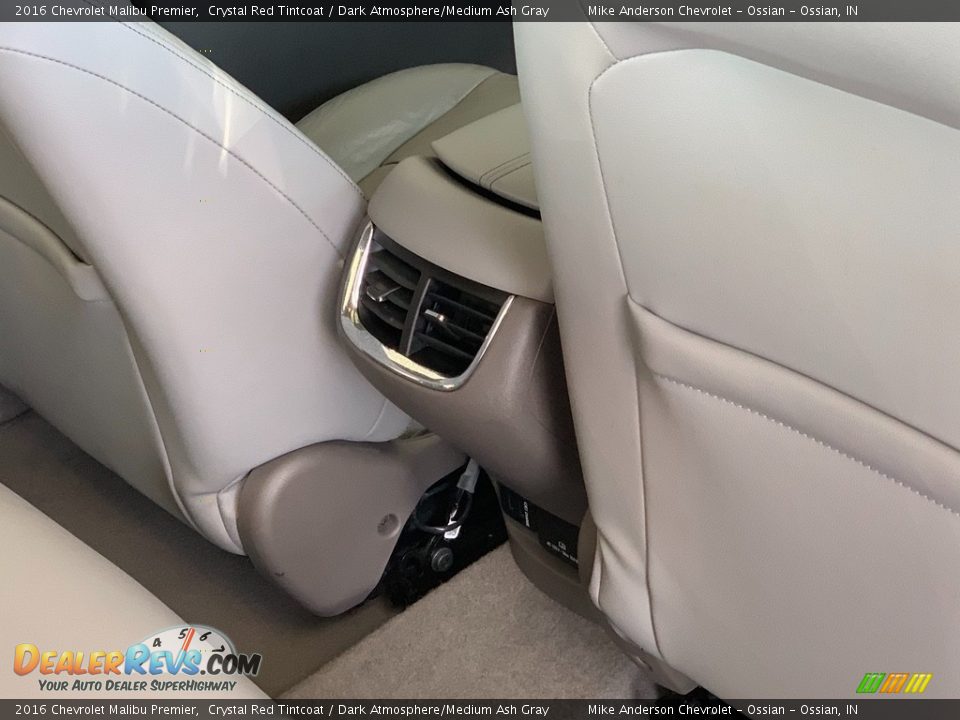 2016 Chevrolet Malibu Premier Crystal Red Tintcoat / Dark Atmosphere/Medium Ash Gray Photo #21