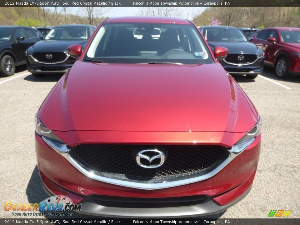 2019 Mazda CX-5 Sport AWD Soul Red Crystal Metallic / Black Photo #4