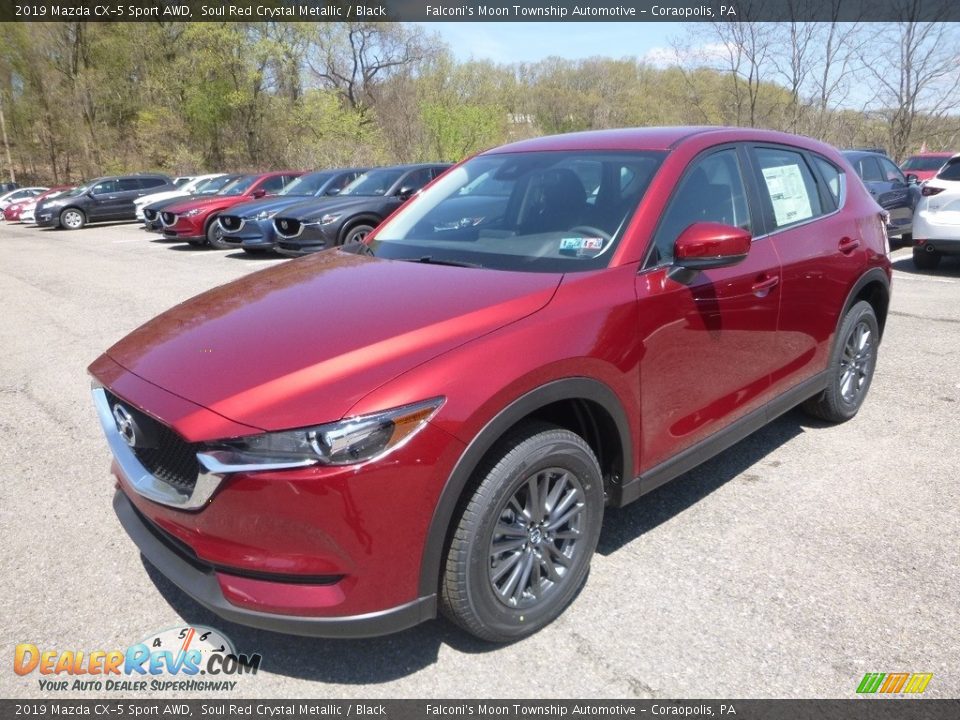 2019 Mazda CX-5 Sport AWD Soul Red Crystal Metallic / Black Photo #5