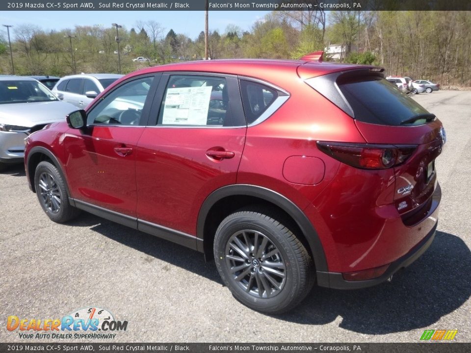 2019 Mazda CX-5 Sport AWD Soul Red Crystal Metallic / Black Photo #6