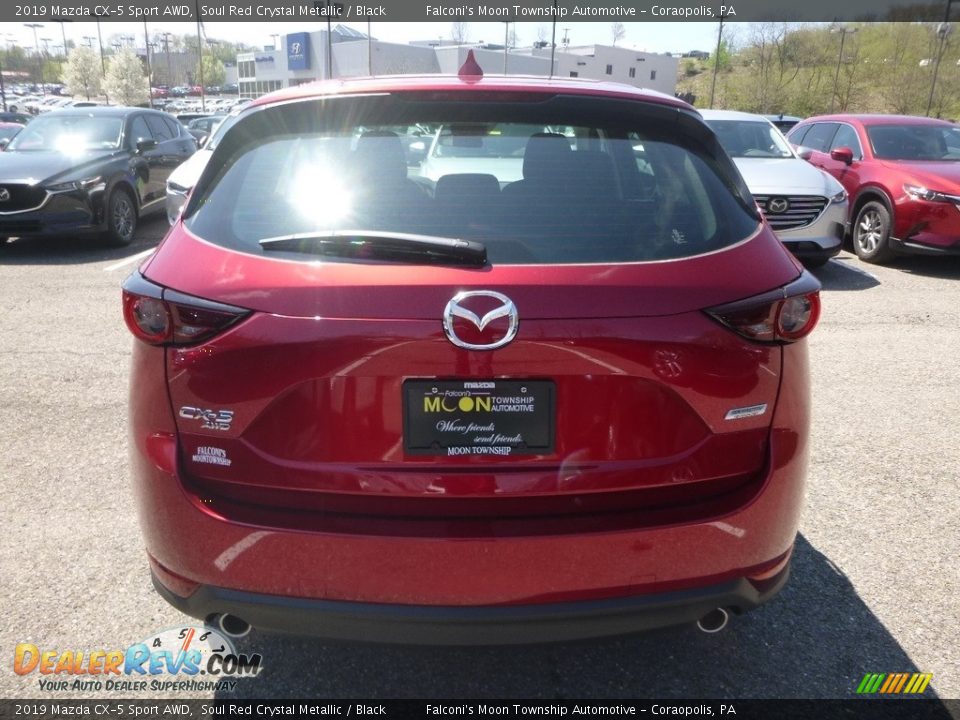 2019 Mazda CX-5 Sport AWD Soul Red Crystal Metallic / Black Photo #7