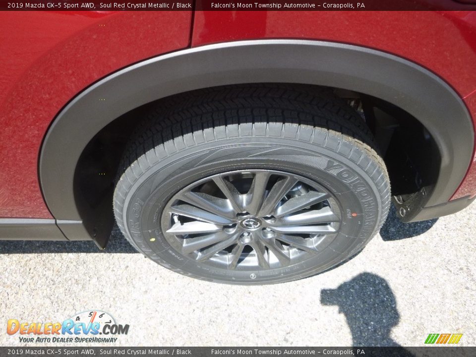 2019 Mazda CX-5 Sport AWD Soul Red Crystal Metallic / Black Photo #8