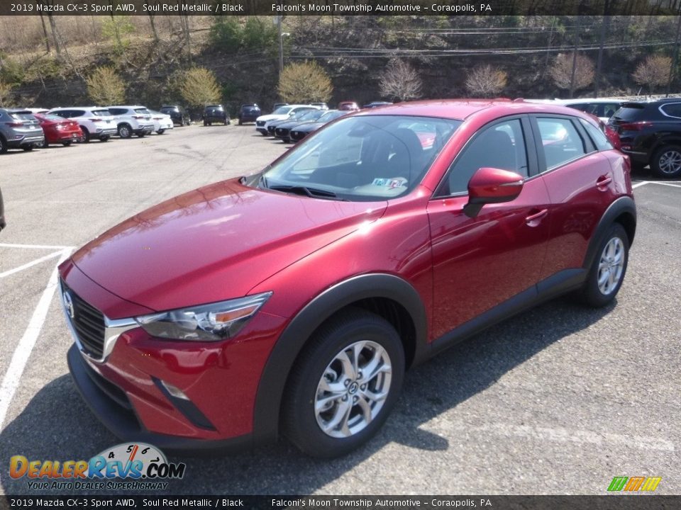 2019 Mazda CX-3 Sport AWD Soul Red Metallic / Black Photo #5