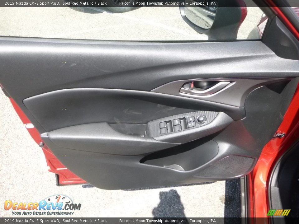 2019 Mazda CX-3 Sport AWD Soul Red Metallic / Black Photo #11