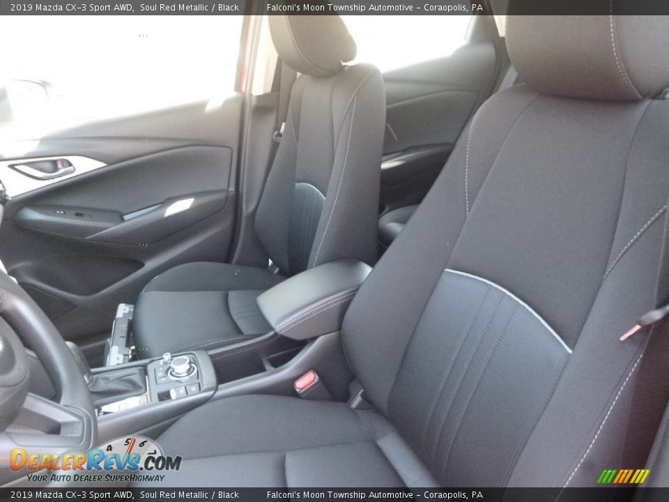 2019 Mazda CX-3 Sport AWD Soul Red Metallic / Black Photo #12
