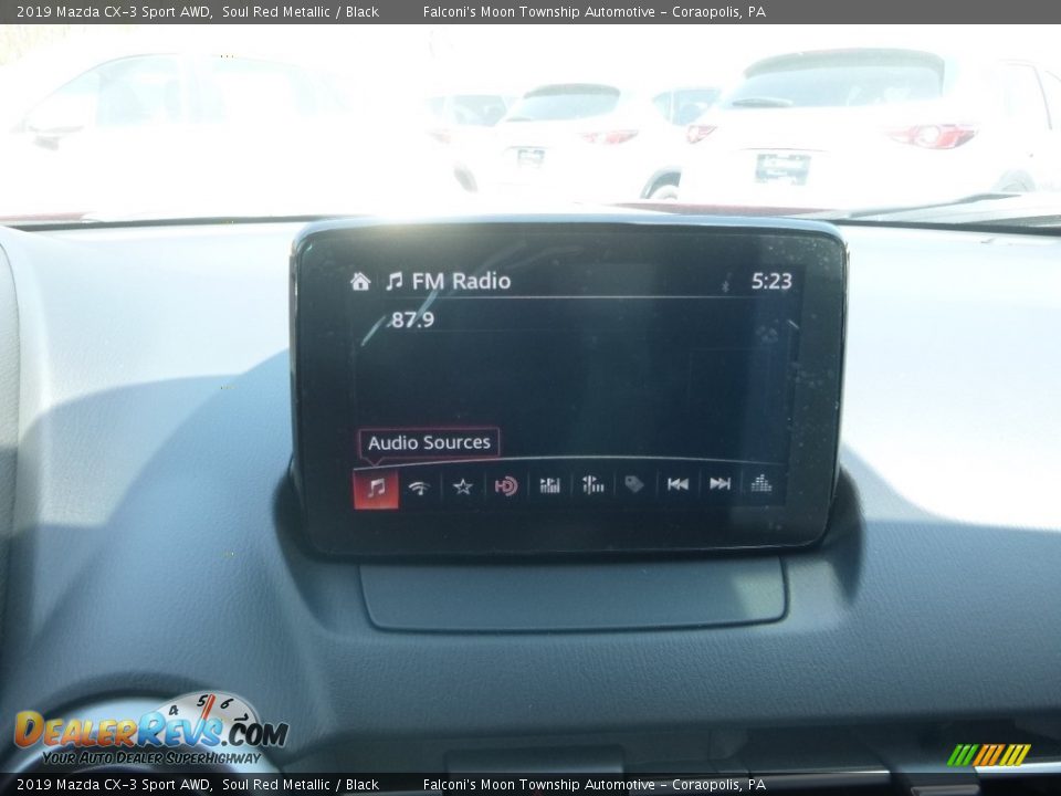 2019 Mazda CX-3 Sport AWD Soul Red Metallic / Black Photo #14