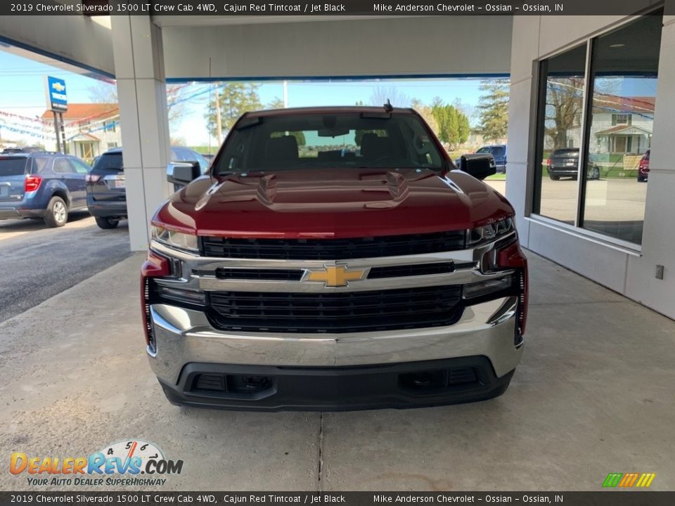 2019 Chevrolet Silverado 1500 LT Crew Cab 4WD Cajun Red Tintcoat / Jet Black Photo #2