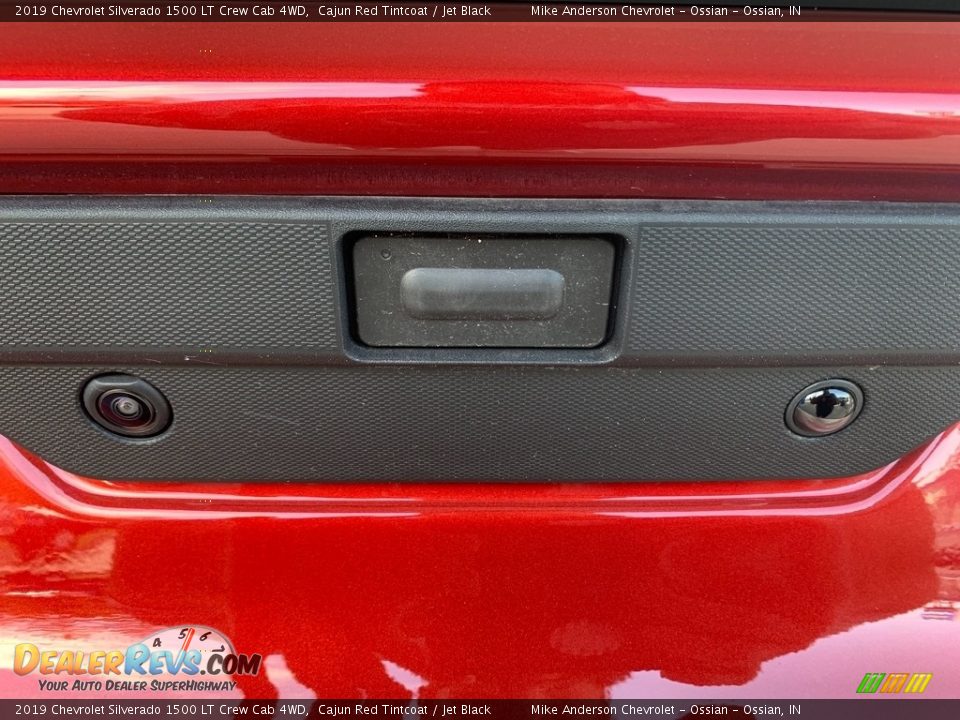 2019 Chevrolet Silverado 1500 LT Crew Cab 4WD Cajun Red Tintcoat / Jet Black Photo #9