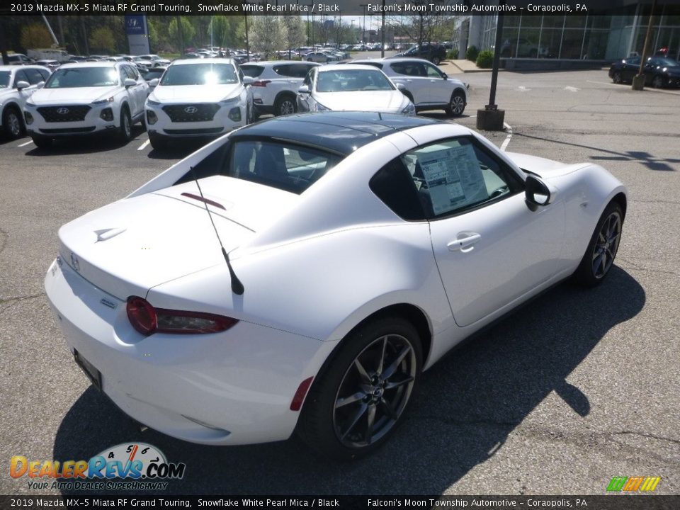 2019 Mazda MX-5 Miata RF Grand Touring Snowflake White Pearl Mica / Black Photo #2