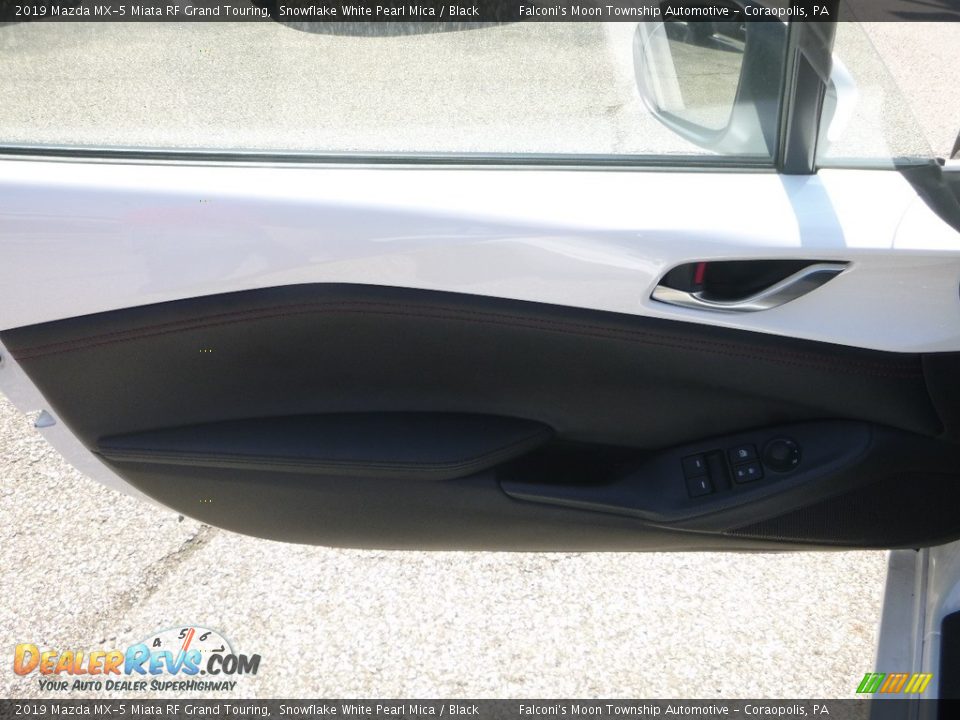 2019 Mazda MX-5 Miata RF Grand Touring Snowflake White Pearl Mica / Black Photo #10